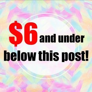 $6 sale ! every item listed $6!